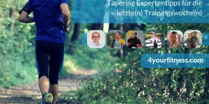 Beitragsbild des Blogbeitrags Halbmarathon Vorbereitung: Tapering Expertentipps für die letzte(n) Trainingswoche(n)