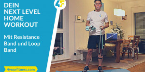 Beitragsbild des Blogbeitrags Dein next Level Home Workout mit Resistance Band & Loop Band [Anzeige] 