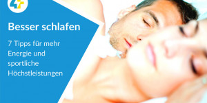 Beitragsbild des Blogbeitrags Besser schlafen: 7 Tipps für mehr Energie und sportliche Höchstleistungen