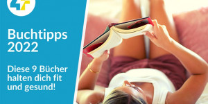 Beitragsbild des Blogbeitrags Buchtipps 2022: Diese 9 Bücher halten dich fit und gesund!
