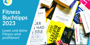 Beitragsbild des Blogbeitrags Fitness Buchtipps 2023 – lesen und profitieren!
