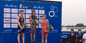 Beitragsbild des Blogbeitrags Der spannende Zieleinlauf von Sara Vilic in Abu Dhabi 