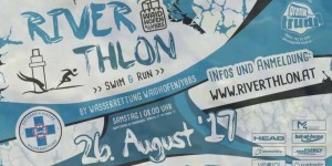 Beitragsbild des Blogbeitrags Riverthlon: Erster swim-run-swim Bewerb in Österreich 