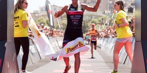Beitragsbild des Blogbeitrags Hütthaler siegreich bei IRONMAN 70.3 Gdyna