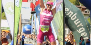 Beitragsbild des Blogbeitrags Van Vlerken und Steger überlegene Sieger beim Trans Vorarlberg Triathlon