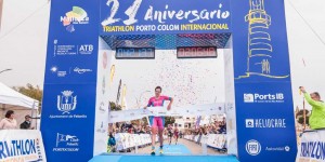 Beitragsbild des Blogbeitrags Rang Zwei für Gruber bei Triathlon Portocolom 111