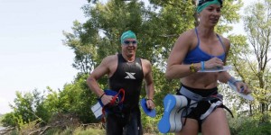 Beitragsbild des Blogbeitrags Gelungene Swim Run Premiere in Klosterneuburg