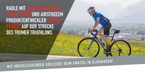 Beitragsbild des Blogbeitrags Streckenbesichtigung des Trumer Triathlon 