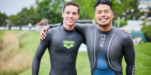 Beitragsbild des Blogbeitrags Hunderte Schwimmer eröffneten mutig die Freiwassersaison