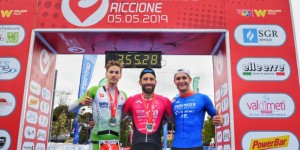 Beitragsbild des Blogbeitrags Steurer und Steger bei Challenge Riccione auf Podest