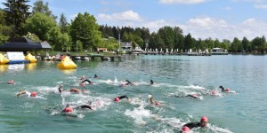 Beitragsbild des Blogbeitrags Der Klopeinersee wird zur Schwimmarena