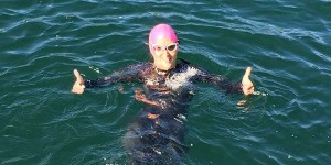 Beitragsbild des Blogbeitrags Gräf bei Open Water Swim in Klosterneuburg am Start 