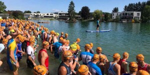 Beitragsbild des Blogbeitrags Weiss gewinnt Blindemarkt Triathlon 