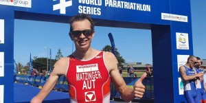 Beitragsbild des Blogbeitrags Matzinger gewinnt Paratriathlon WPS in Australien 