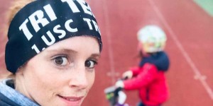 Beitragsbild des Blogbeitrags Im Portrait: Sophie Brandl als Alleinerziehende Mutter am Weg zum IRONMAN Austria