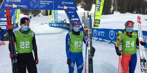 Beitragsbild des Blogbeitrags Slavinec holt Rang 2 bei Wintertriathlon Weltcup 