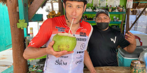Beitragsbild des Blogbeitrags Weiss bei IRONMAN 70.3 Texas am Start