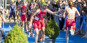 Beitragsbild des Blogbeitrags ÖTRV Team sammelt Mixed-Relay Team Erfahrung in Portugal