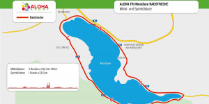 Beitragsbild des Blogbeitrags Streckencheck des ALOHA TRI Mondseeland
