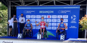 Beitragsbild des Blogbeitrags Brungraber siegt bei Para-Triathlon in Frankreich