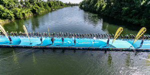 Beitragsbild des Blogbeitrags Triathlon Spektakel in Wels über zwei Tage