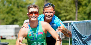 Beitragsbild des Blogbeitrags Triathlon-Traumwetter beim Ausee Triathlon 2023 
