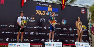 Beitragsbild des Blogbeitrags Perterer bei IRONMAN 70.3 Los Cabos auf Rang 2