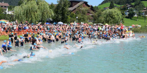 Beitragsbild des Blogbeitrags Teilnehmerrekord beim 6. Thiersee Triathlon