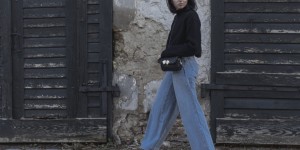 Beitragsbild des Blogbeitrags Outfit: Wide Leg Jeans 
