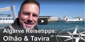 Beitragsbild des Blogbeitrags Algarve Ausflugstipp: Olhão und Tavira mit dem Zug (Video)