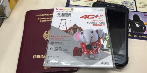 Beitragsbild des Blogbeitrags Mobiles Internet: Tourist SIM-Karte in Thailand