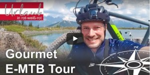 Beitragsbild des Blogbeitrags Gourmet E-Mountainbike Tour im Pillerseetal (Kitzbüheler Alpen) – Video