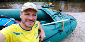 Beitragsbild des Blogbeitrags Tschechien Ausflugstipp: Paddeltour von Krumau nach Zlatá Koruna (Video)