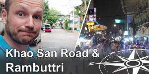 Beitragsbild des Blogbeitrags Khao San Road und Rambuttri in Bangkok: Wie sieht es dort aktuell aus? (Video)