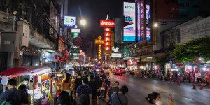 Beitragsbild des Blogbeitrags Chinatown Bangkok: Streetfood, exotisches Essen und Märkte – Mit Video