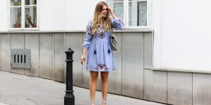 Beitragsbild des Blogbeitrags Outfit: Embroidered Dress 