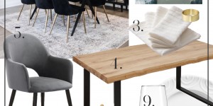 Beitragsbild des Blogbeitrags Interior INSPO: Esszimmer