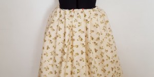 Beitragsbild des Blogbeitrags Victorian day dress - skirt 