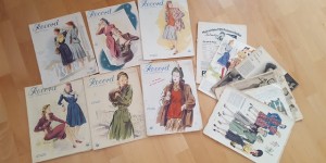 Beitragsbild des Blogbeitrags Vintage patterns and sewing magazines 