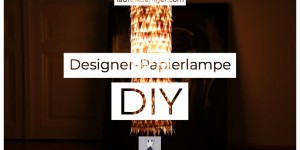 Beitragsbild des Blogbeitrags IKEA Papierlampe VERSCHÖNERN | DIY 