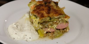 Beitragsbild des Blogbeitrags REZEPT | Wärmender Grünkernauflauf
