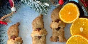 Beitragsbild des Blogbeitrags REZEPT | Herzige Mandelbären-Kekse