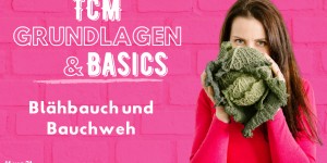 Beitragsbild des Blogbeitrags PODCAST | TCM GRUNDLAGEN – Woher kommen Blähbauch und Bauchweh?