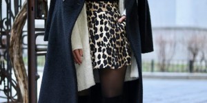 Beitragsbild des Blogbeitrags Overknee & Animal Print – geht das?