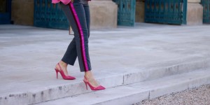 Beitragsbild des Blogbeitrags How to wear bold stripes