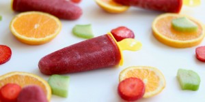Beitragsbild des Blogbeitrags Erdbeer – Rhabarber – Wassereis