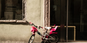 Beitragsbild des Blogbeitrags Ein Kinderfahrrad vom Osterhasen