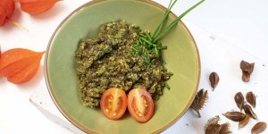 Beitragsbild des Blogbeitrags Veganer Aufstrich aus Bucheckern – Kulinarisches aus dem Wald