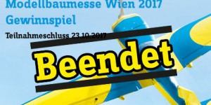 Beitragsbild des Blogbeitrags Gewinnspiel Modellbaumesse Wien 2017