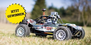 Beitragsbild des Blogbeitrags Reely Dune Fighter FPV Brushless Set Gewinnspiel 